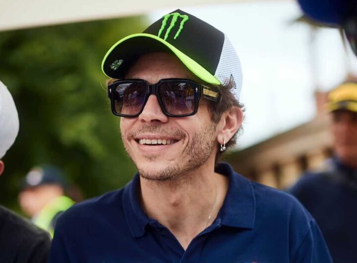 Valentino Rossi sorridente