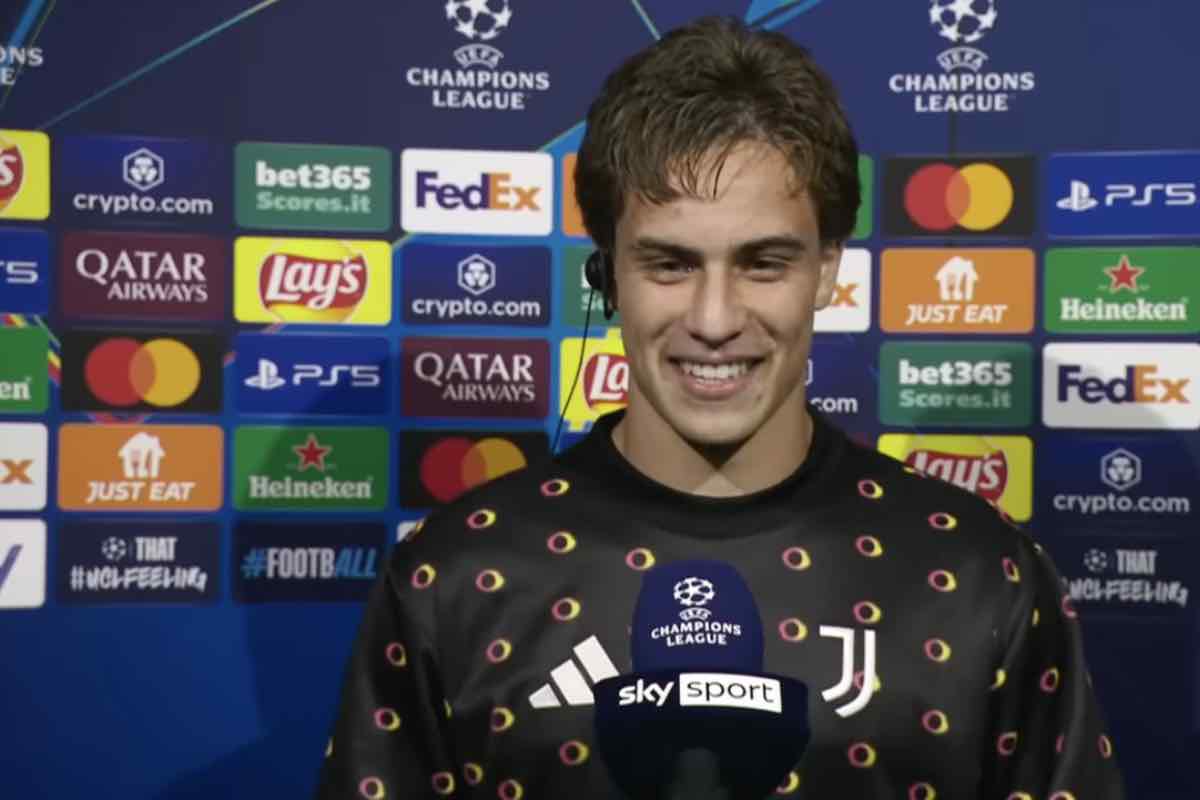 Kenan Yildiz intervistato da Sky con Del Piero