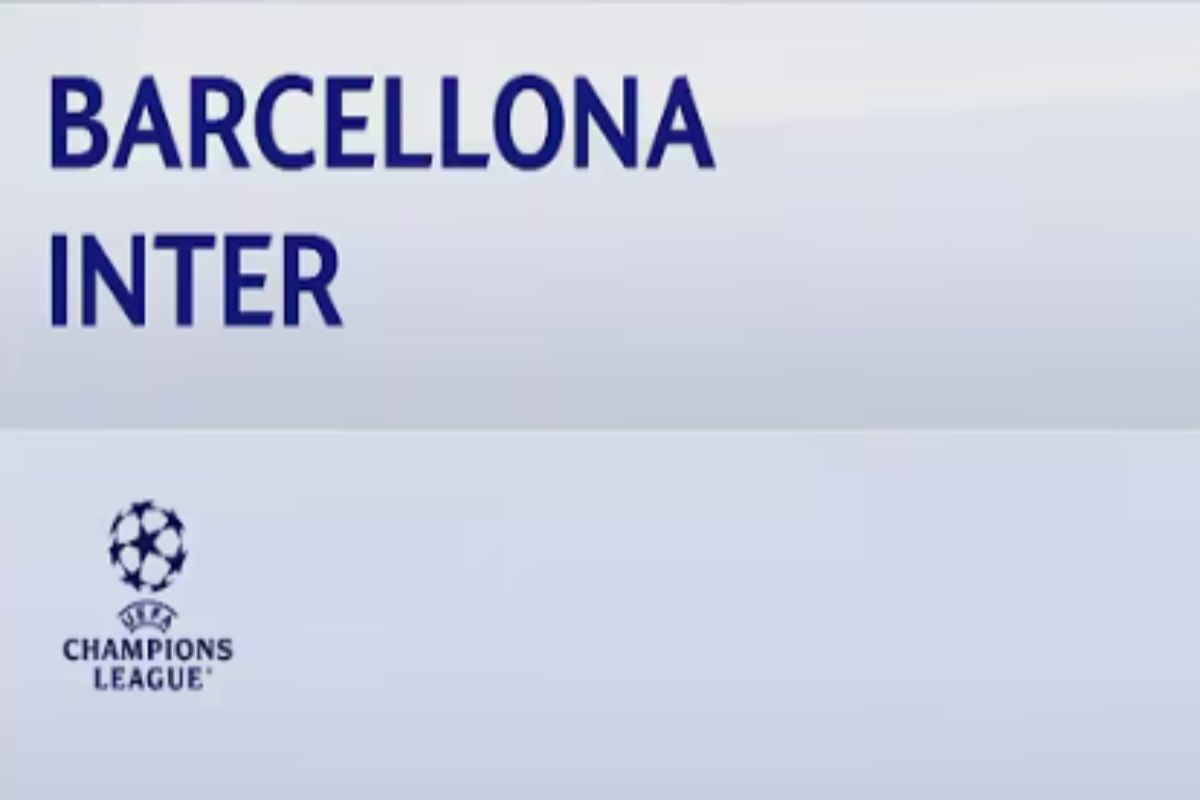Copertina Barcellona Inter