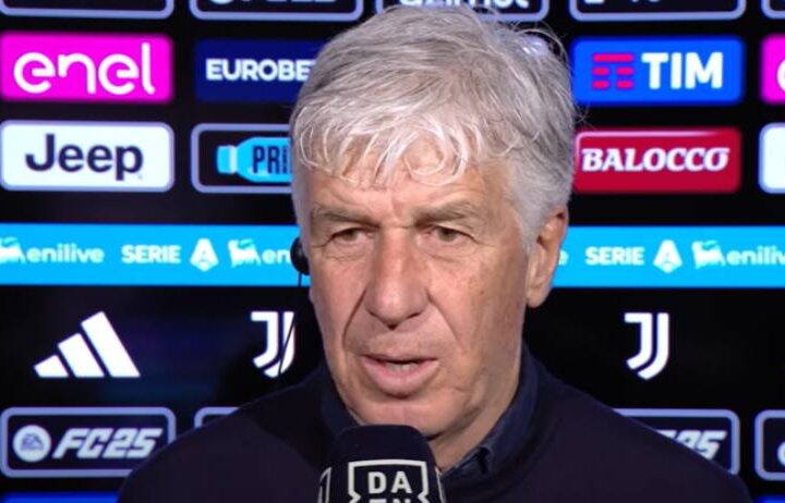 Gasperini dopo una partita dell'Atalanta