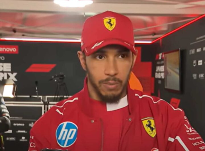 Hamilton intervistato dopo il GP di Suzuka