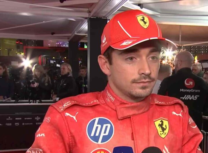 Charles Leclerc intervistato