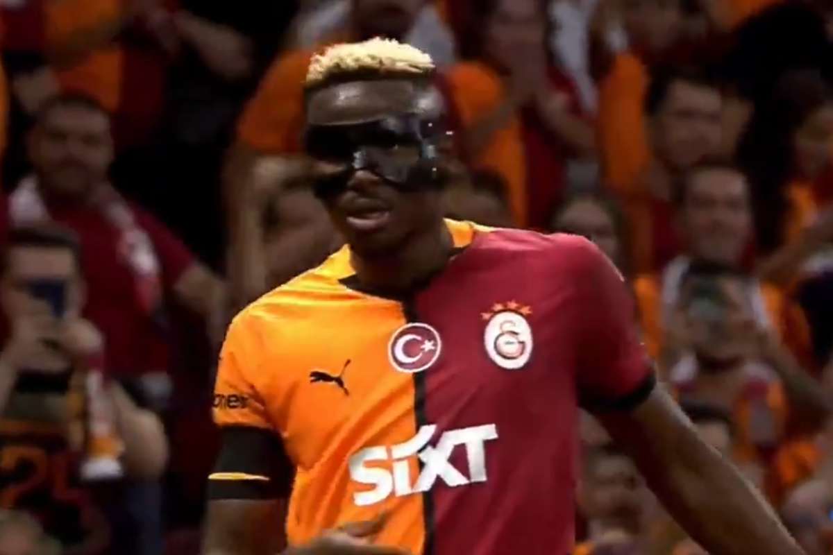 Victor Osimhen, attaccante del Galatasaray