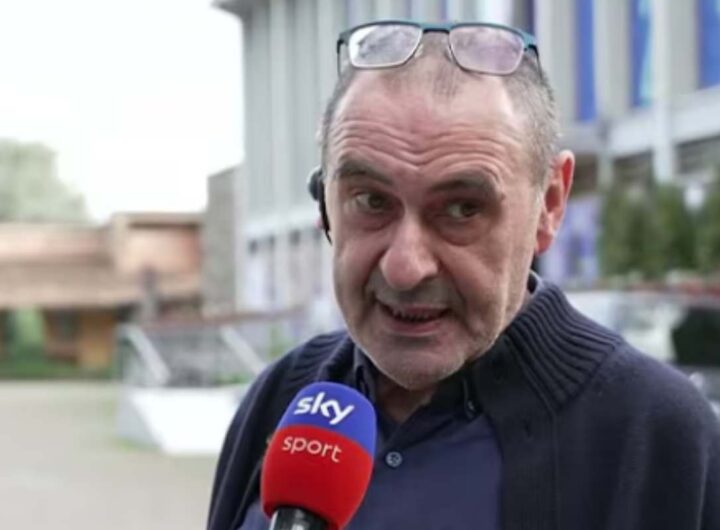 Sarri in una intervista