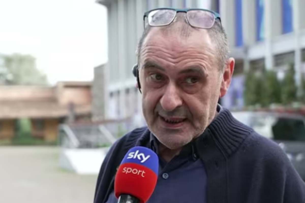 Sarri in una intervista