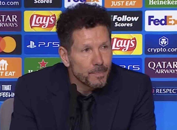 Simeone intervistato