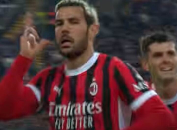 Theo Hernandez contro l'Udinese