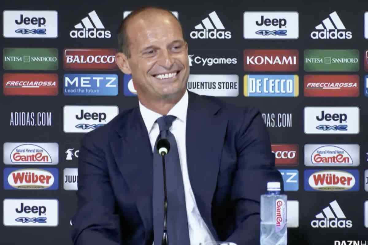 Allegri in conferenza