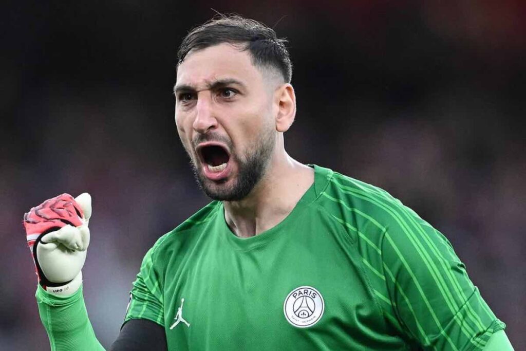 Donnarumma esulta