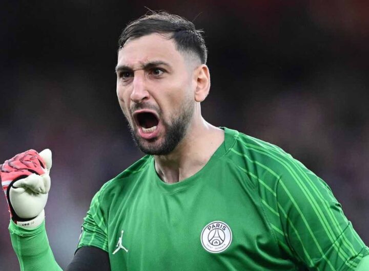 Donnarumma esulta