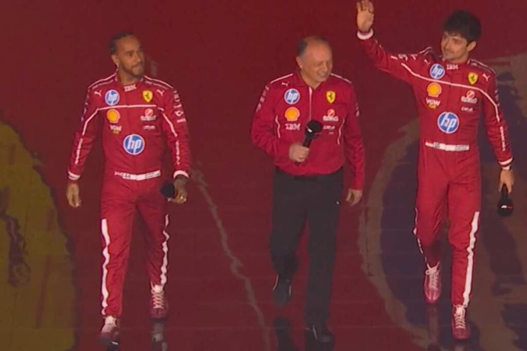 Hamilton Leclerc gesto