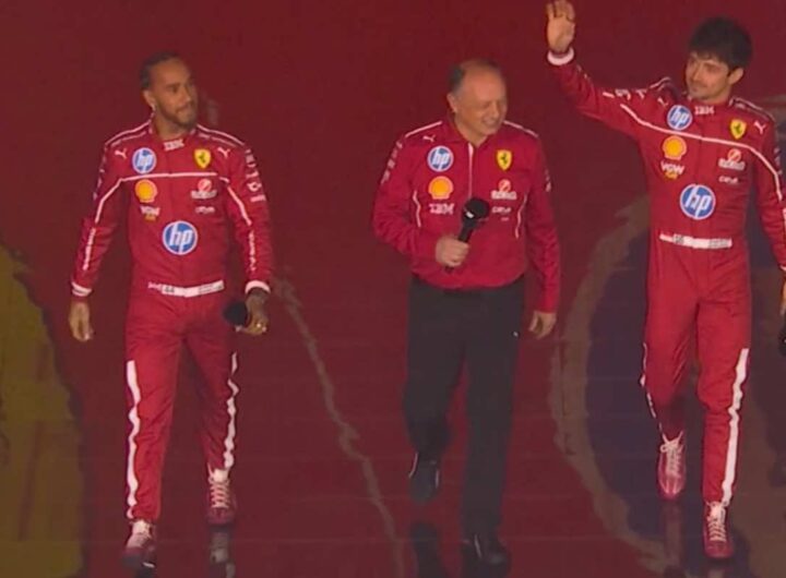 Hamilton Leclerc gesto