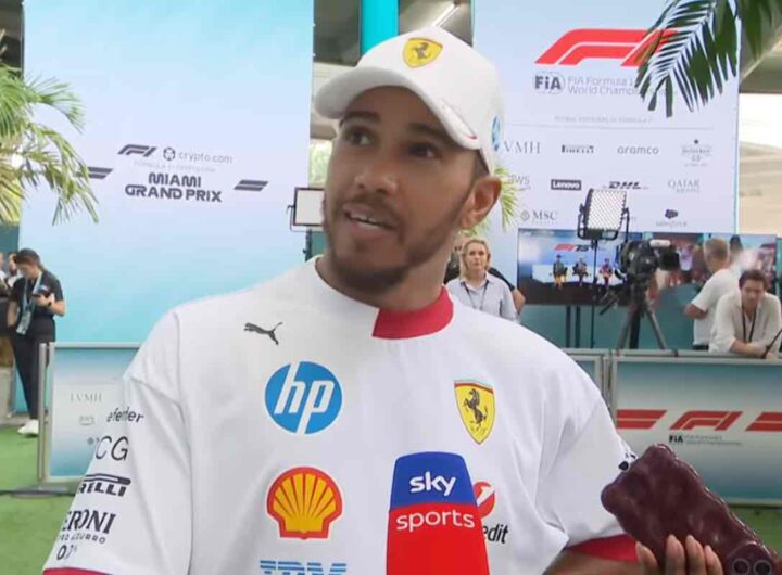 Lewis Hamilton a Sky dopo le Qualifiche di miami