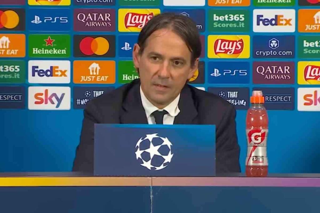 Inzaghi in conferenza