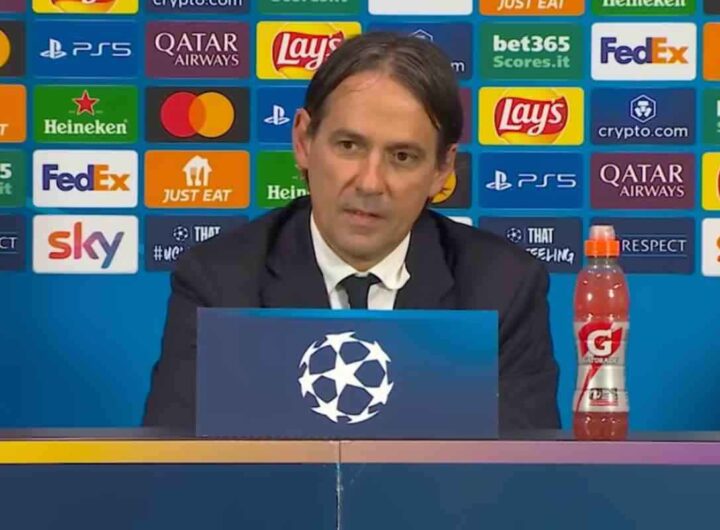 Inzaghi in conferenza