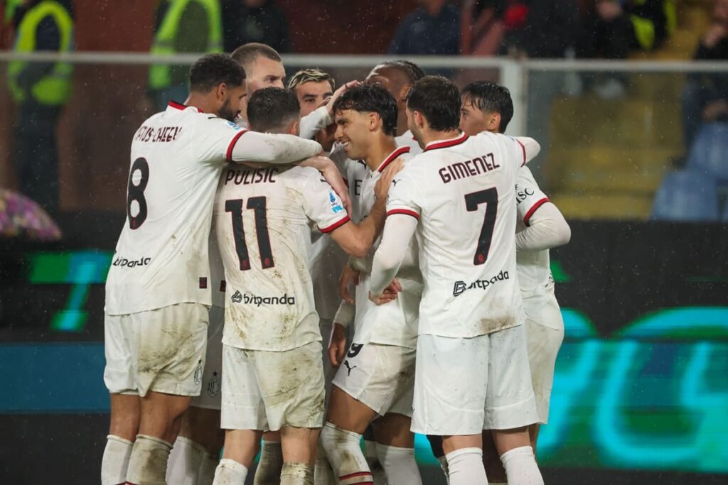 Esultanza Milan - Foto Gabriele Siri / IPA Sport / IPA