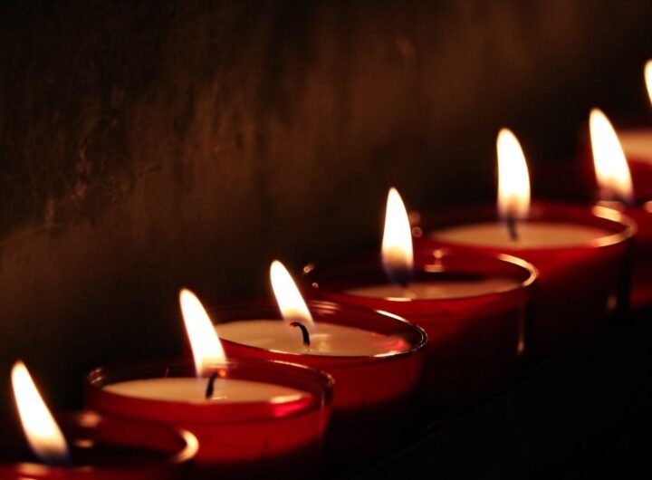 Candele lutto
