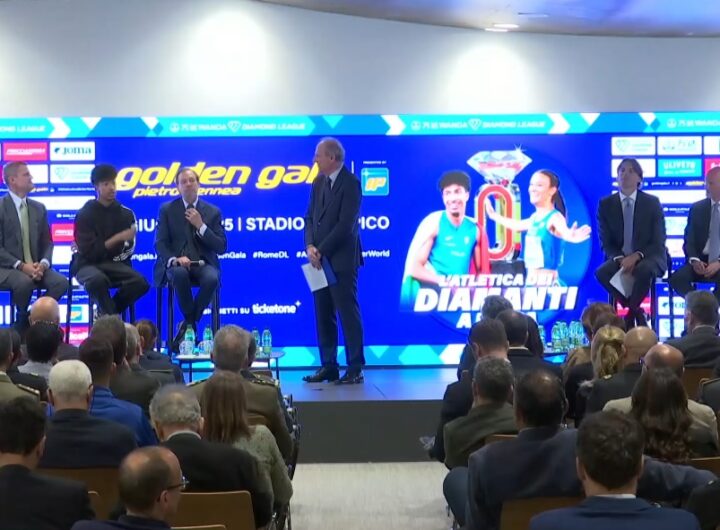 Golden Gala Pietro Mennea, la conferenza di presentazione