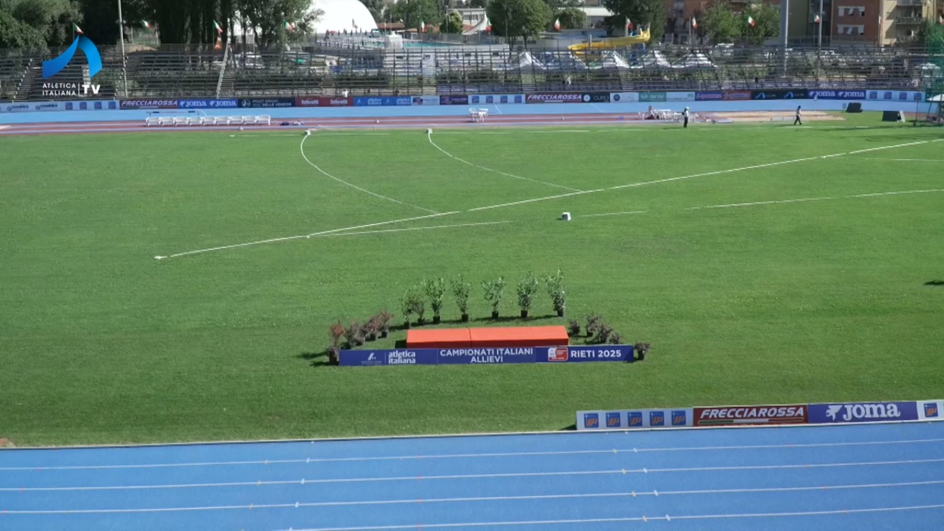 Atletica campionati allievi Rieti