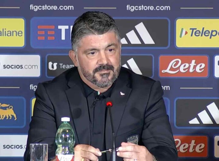 Gattuso in conferenza