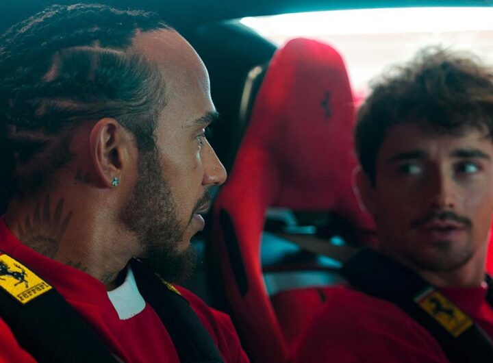 Ferrari Hamilton e Leclerc