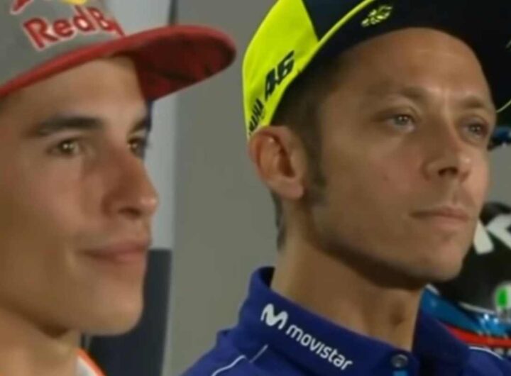 Valentino Rossi e Marc Marquez