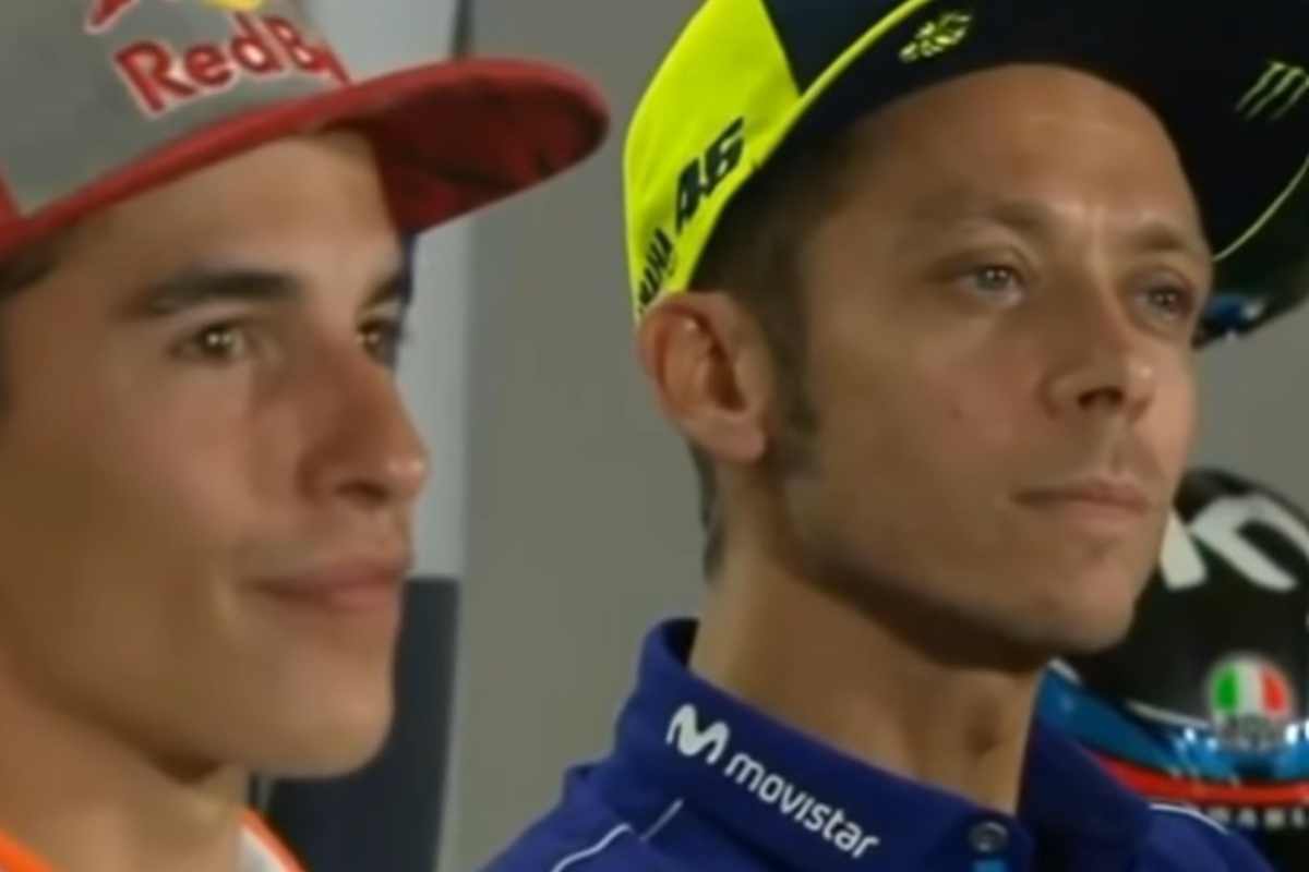 Valentino Rossi e Marc Marquez