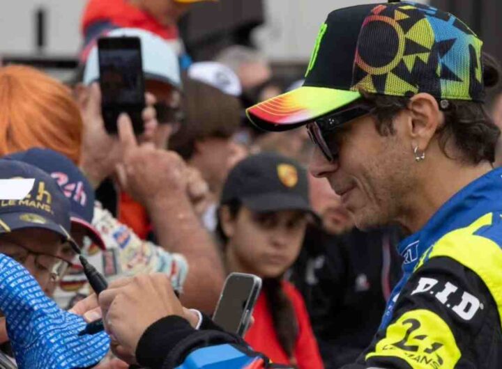 Valentino Rossi Roger Federer Le Mans