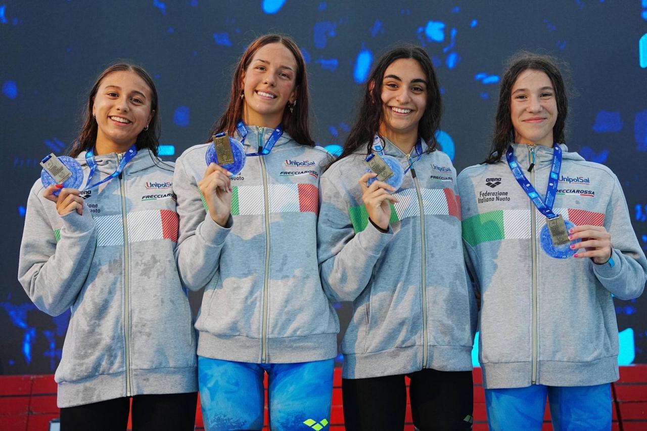 4x200 sl femminile europei istanbul