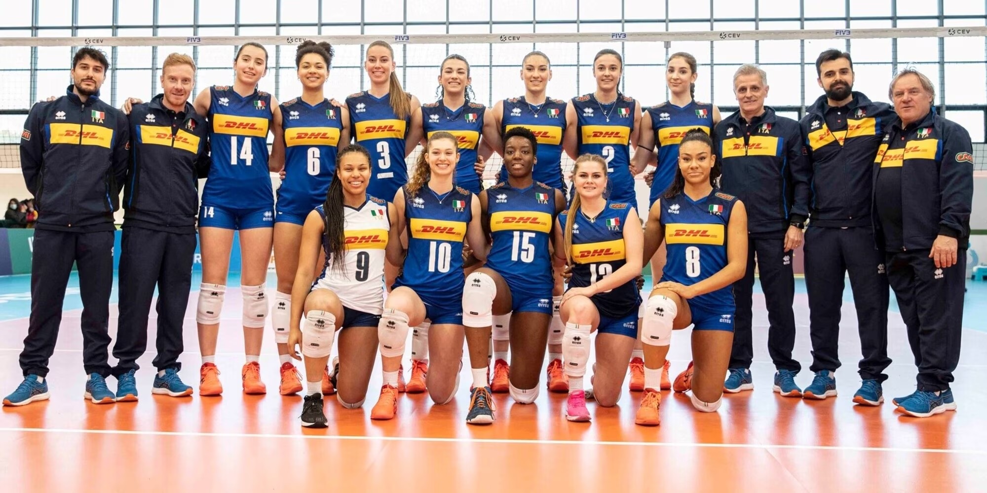 Volley femminile italia under