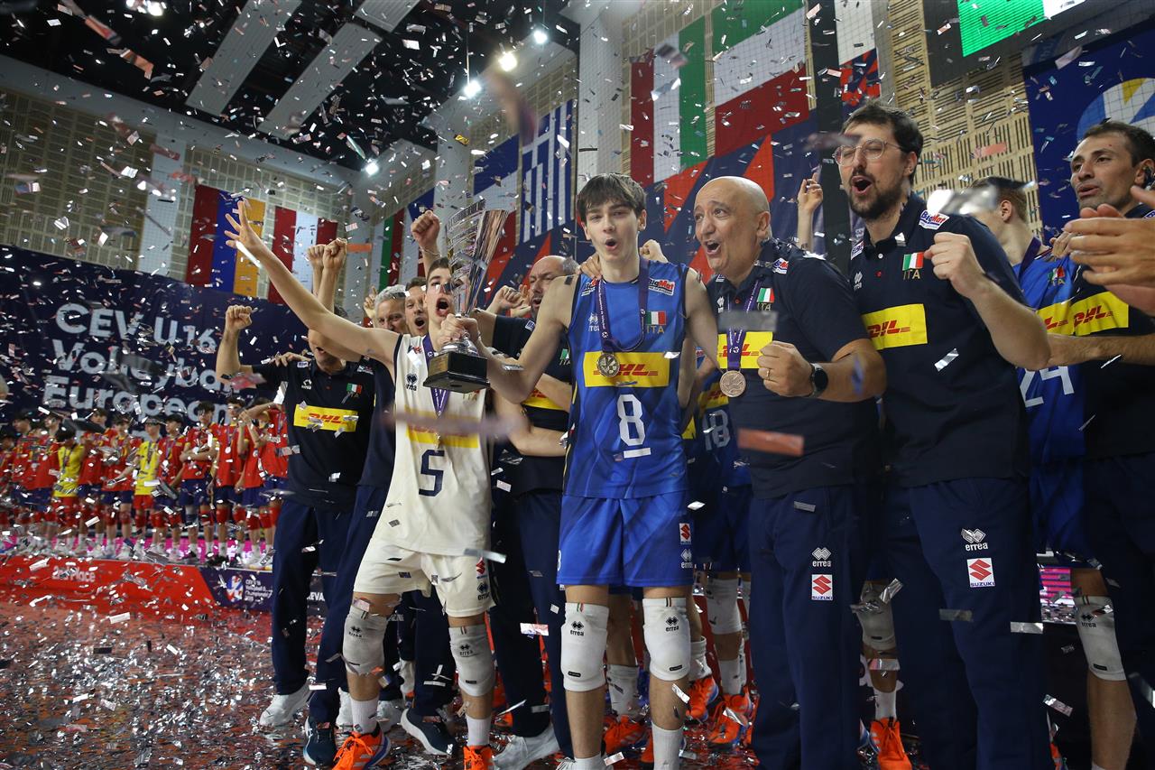 Volley, Italia U16 campione d'Europa