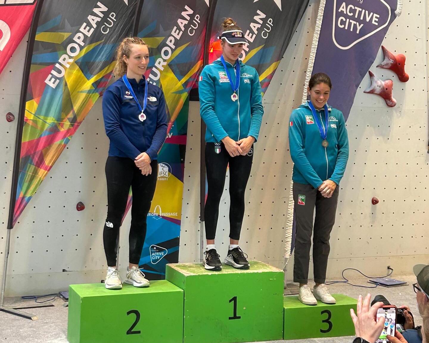 Colli Fiorio podio Ambrugo