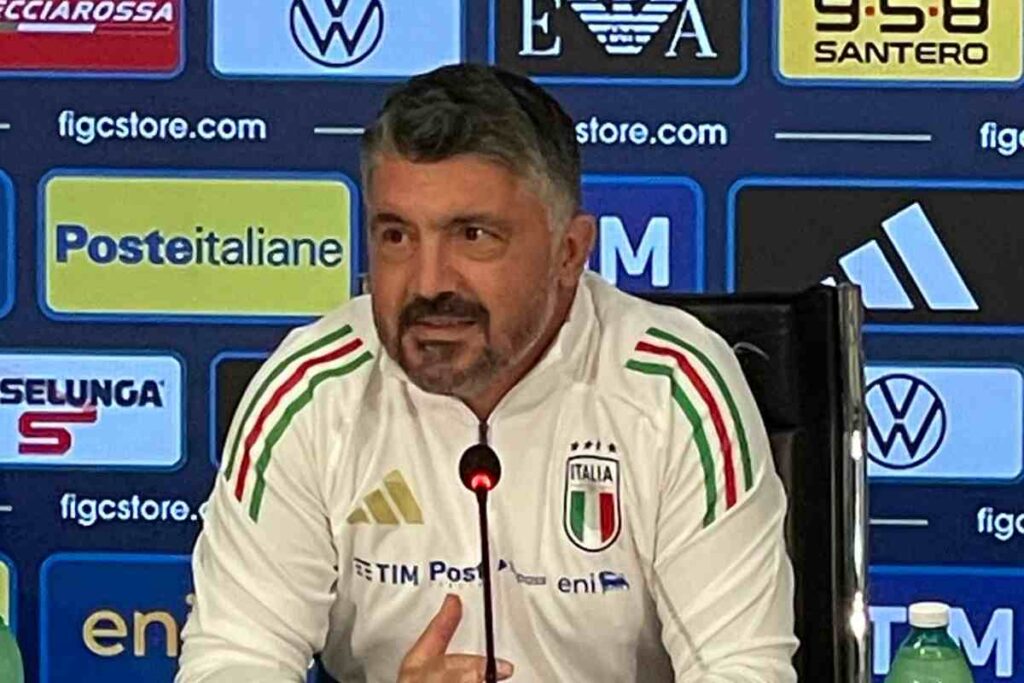 Gattuso in conferenza