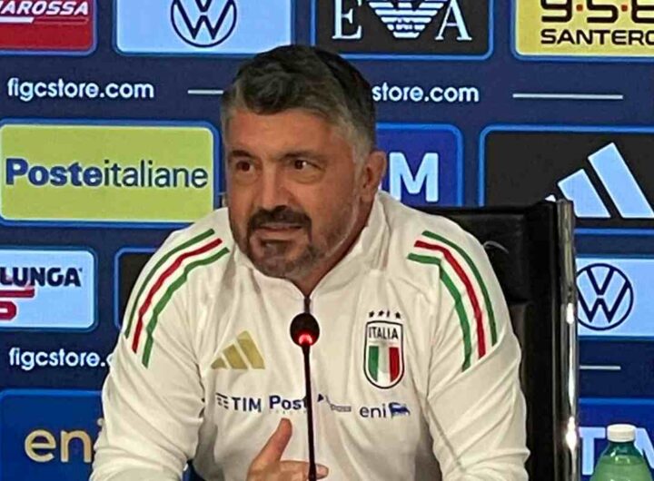 Gattuso in conferenza