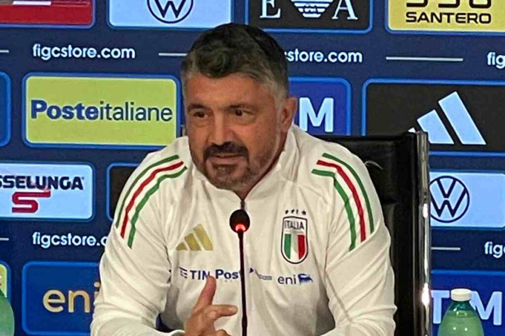Gattuso in conferenza