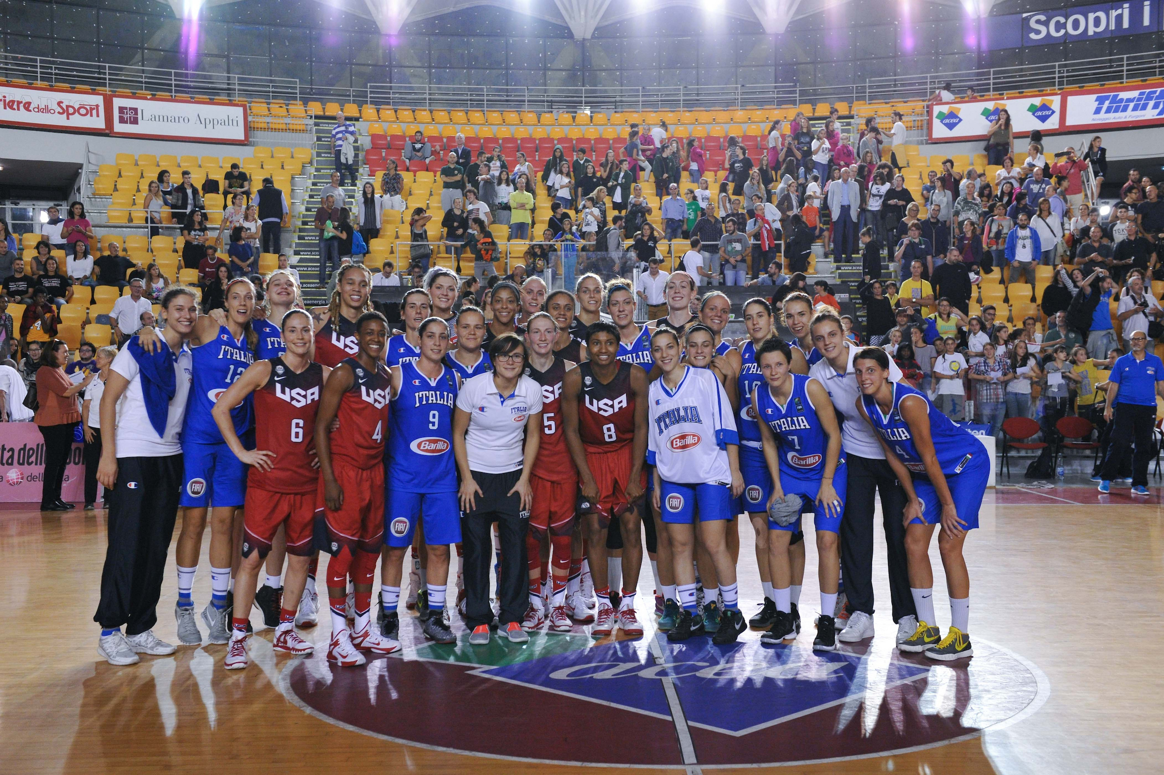 Roma amichevole Italia Stati Uniti Italy U.S.A.