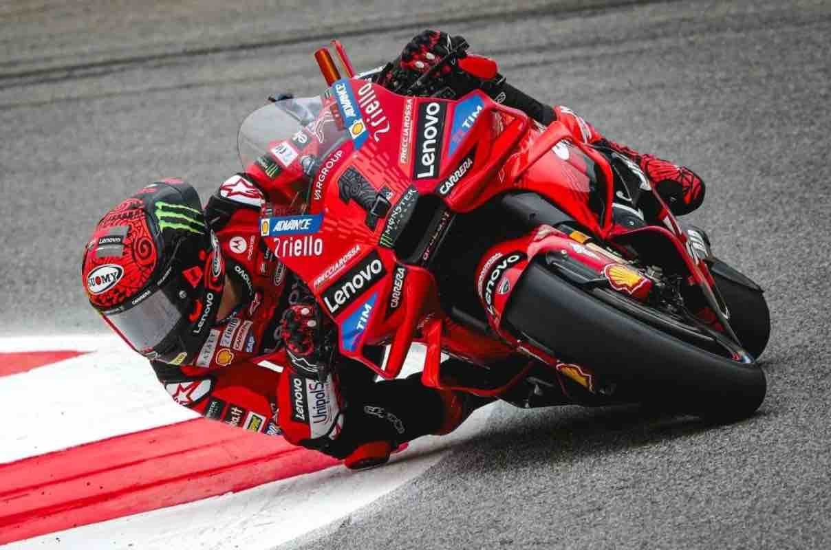 Brutta scoperta Bagnaia