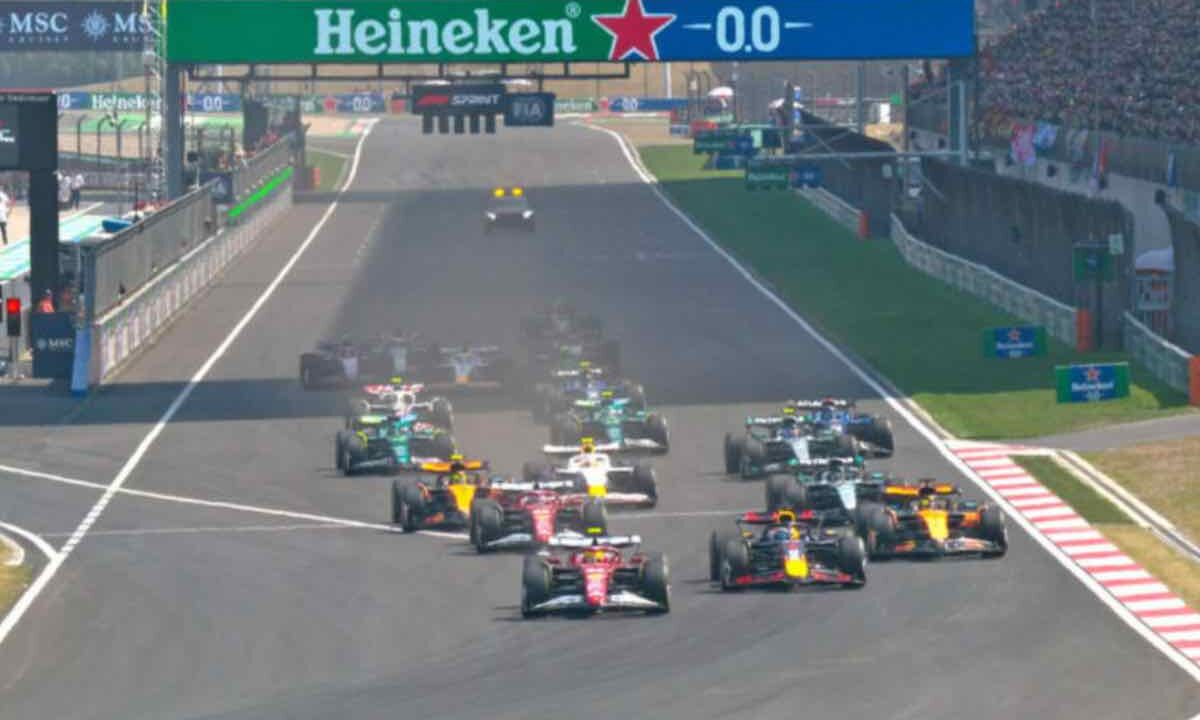 F1 griglia partenza