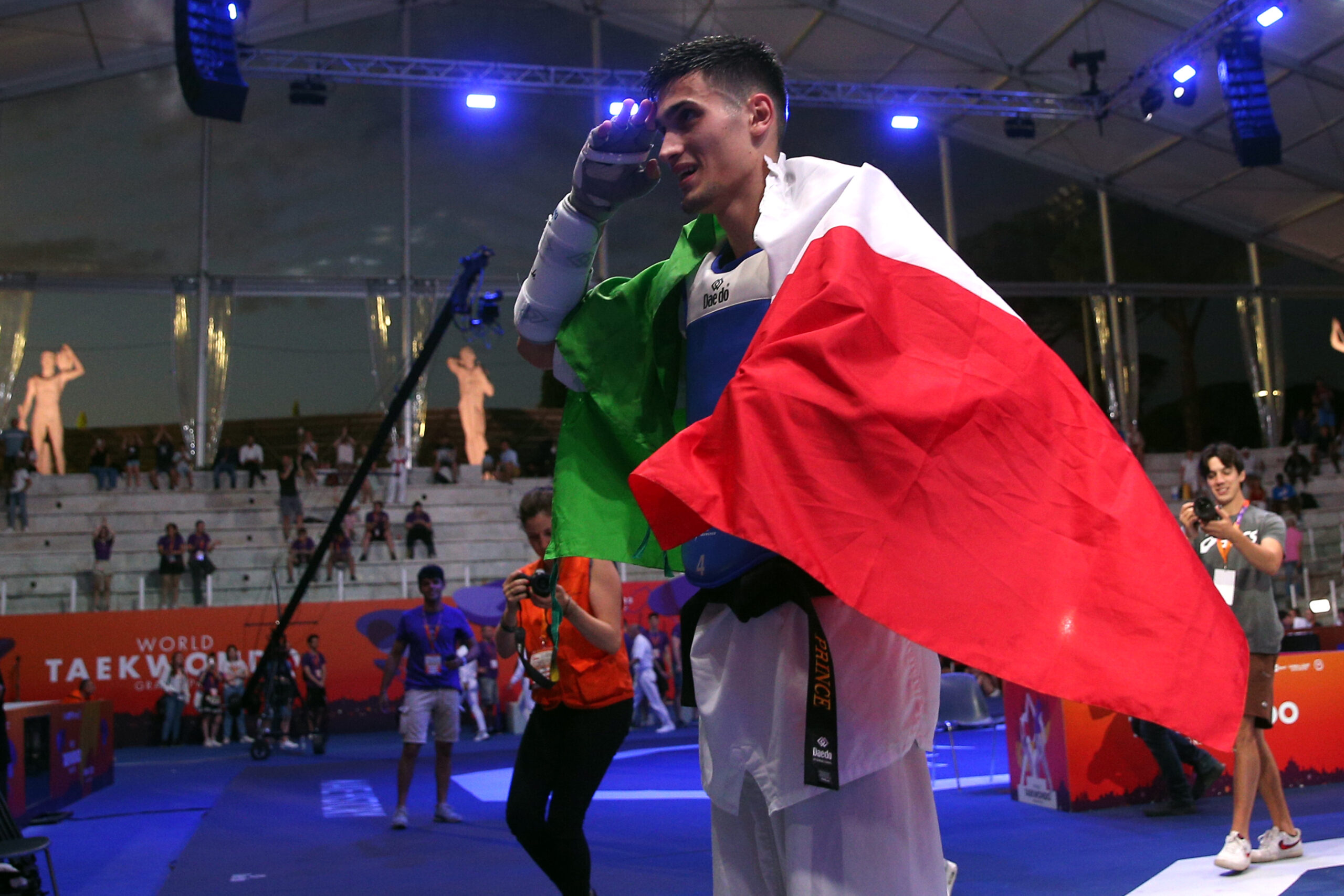 Taekwondo: Grand Prix di Roma, Simone Alessio oro nei 80 kg contro Eissa Seif