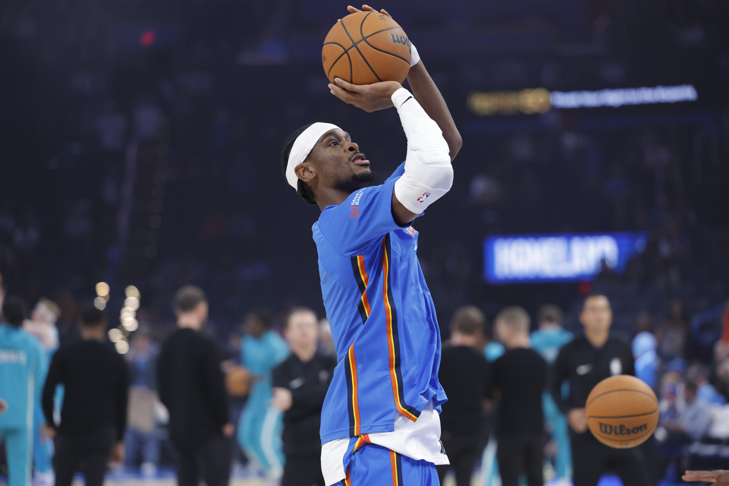 Basket NBA Preseason Charlotte Hornets vs Oklahoma City Thunder