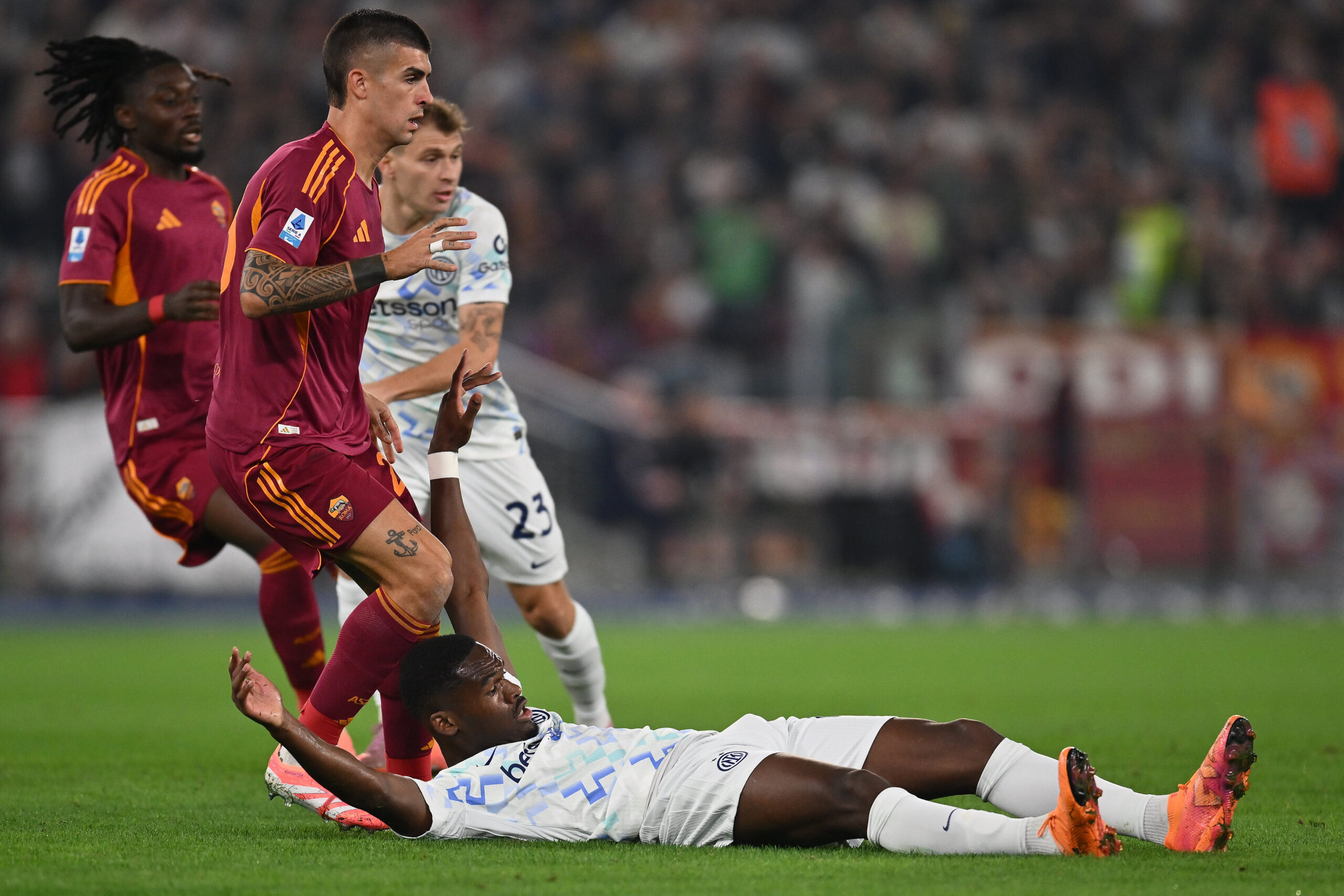 CALCIO Serie A AS Roma vs Inter FC Internazionale