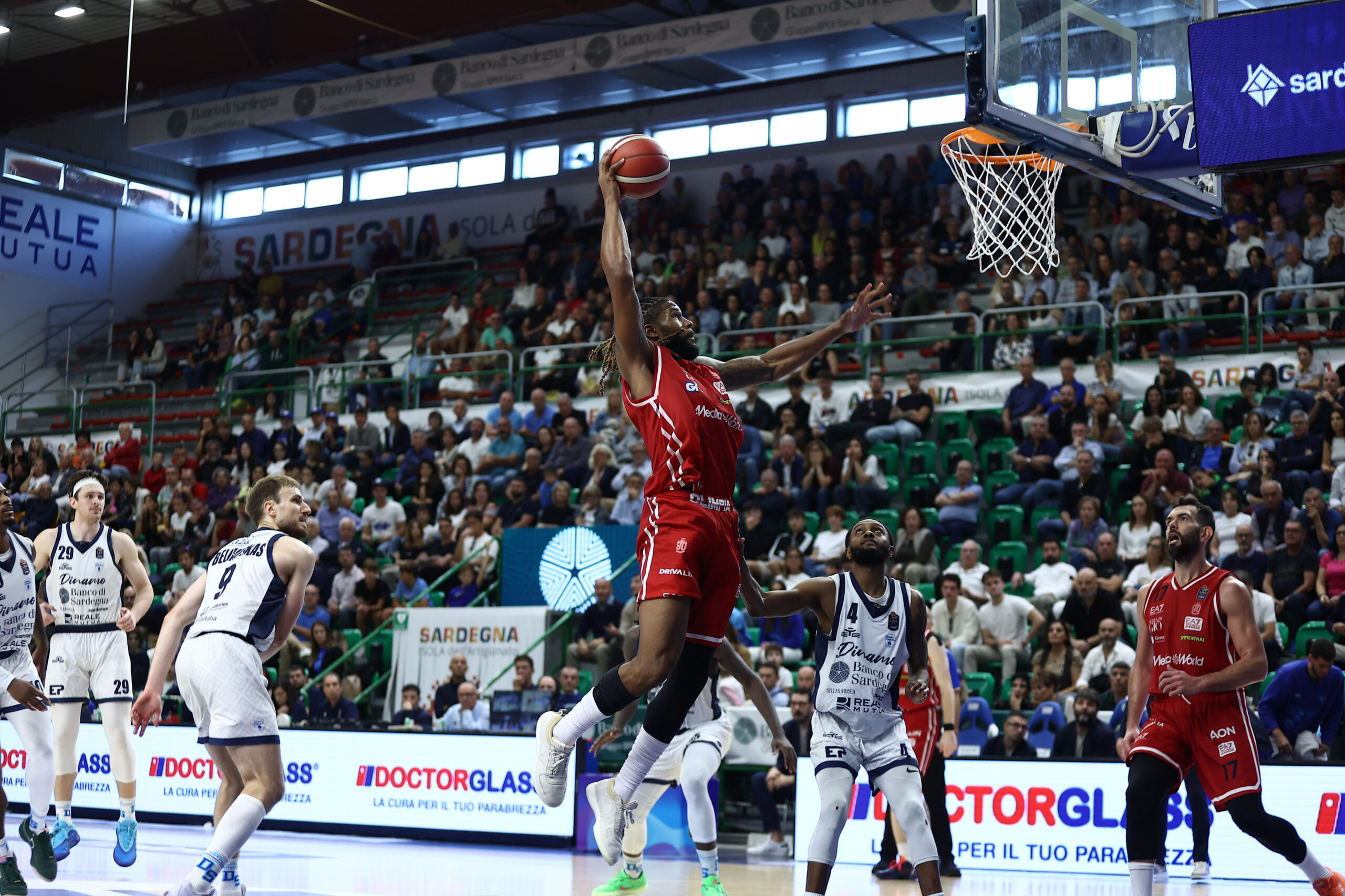 Basket LBA Serie A1 Banco di Sardegna Sassari vs EA7 Emporio Armani Milano