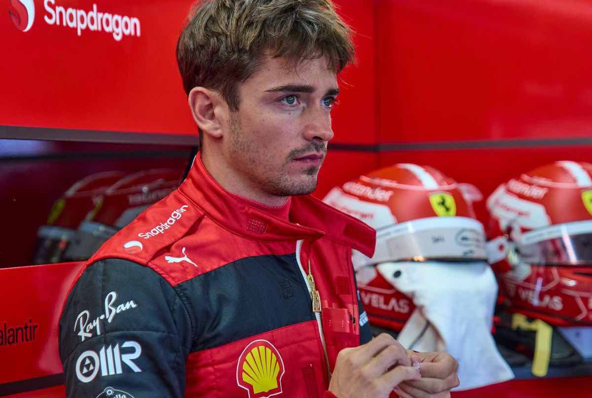Leclerc lascia Ferrari