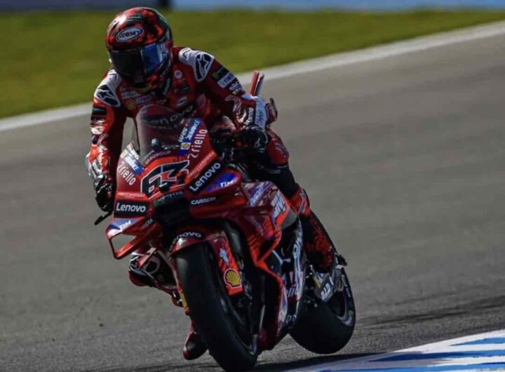Bagnaia scoperto subito