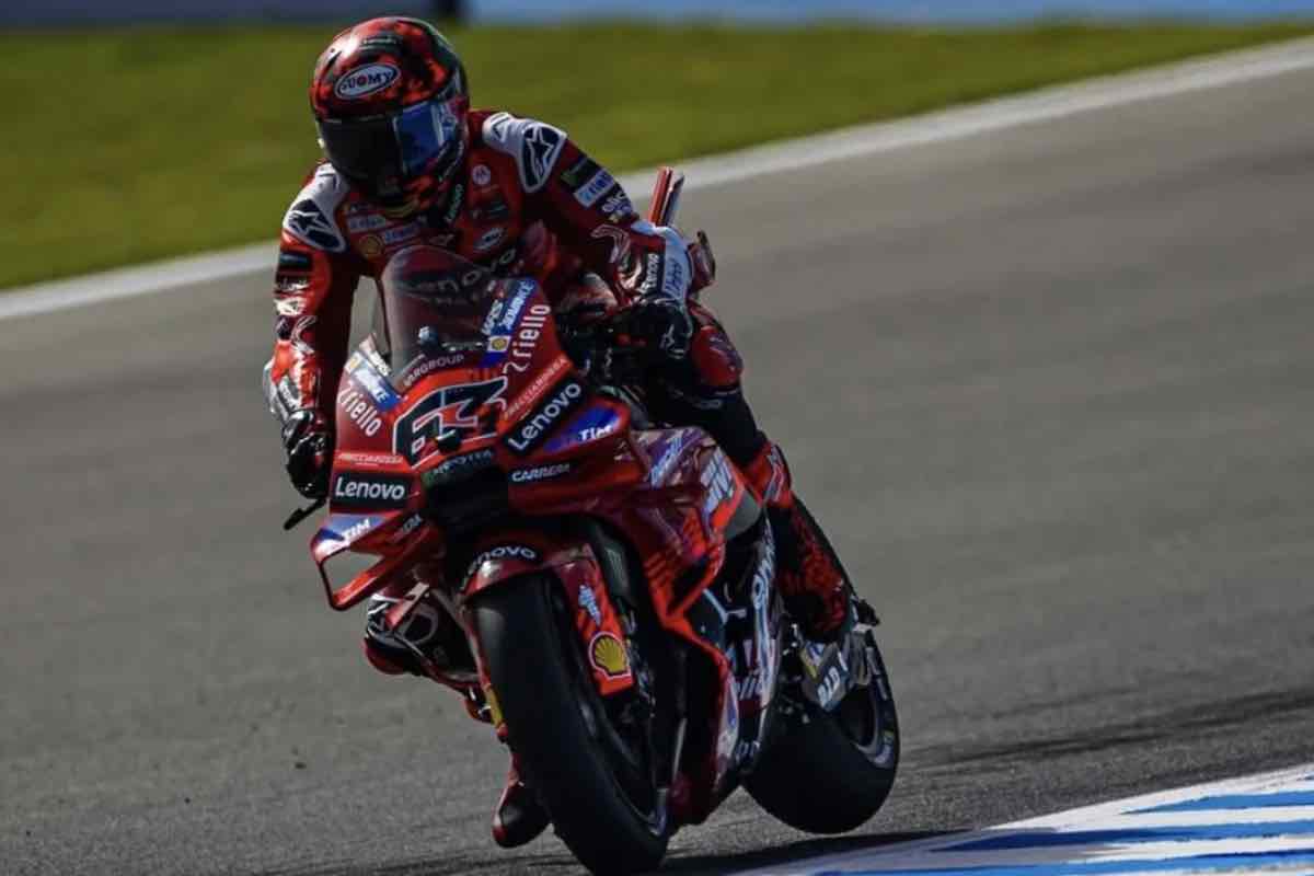 Bagnaia scoperto subito