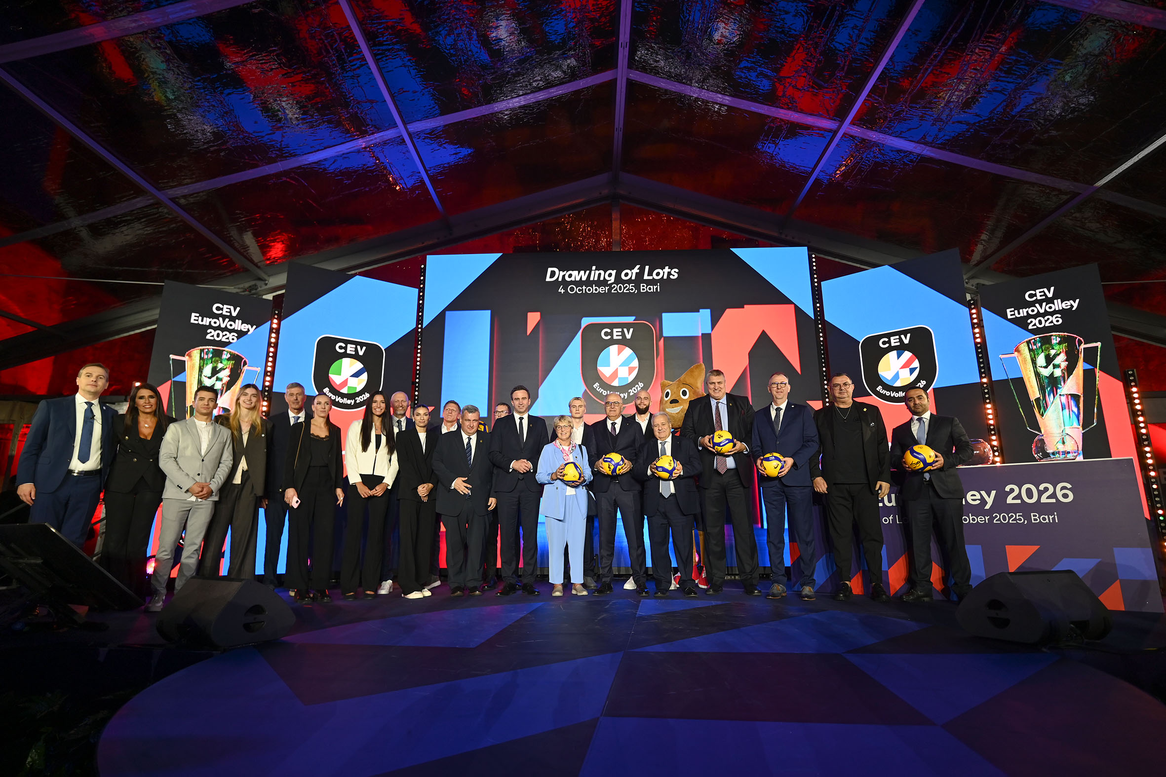 Sorteggio EUROVOLLEY2026