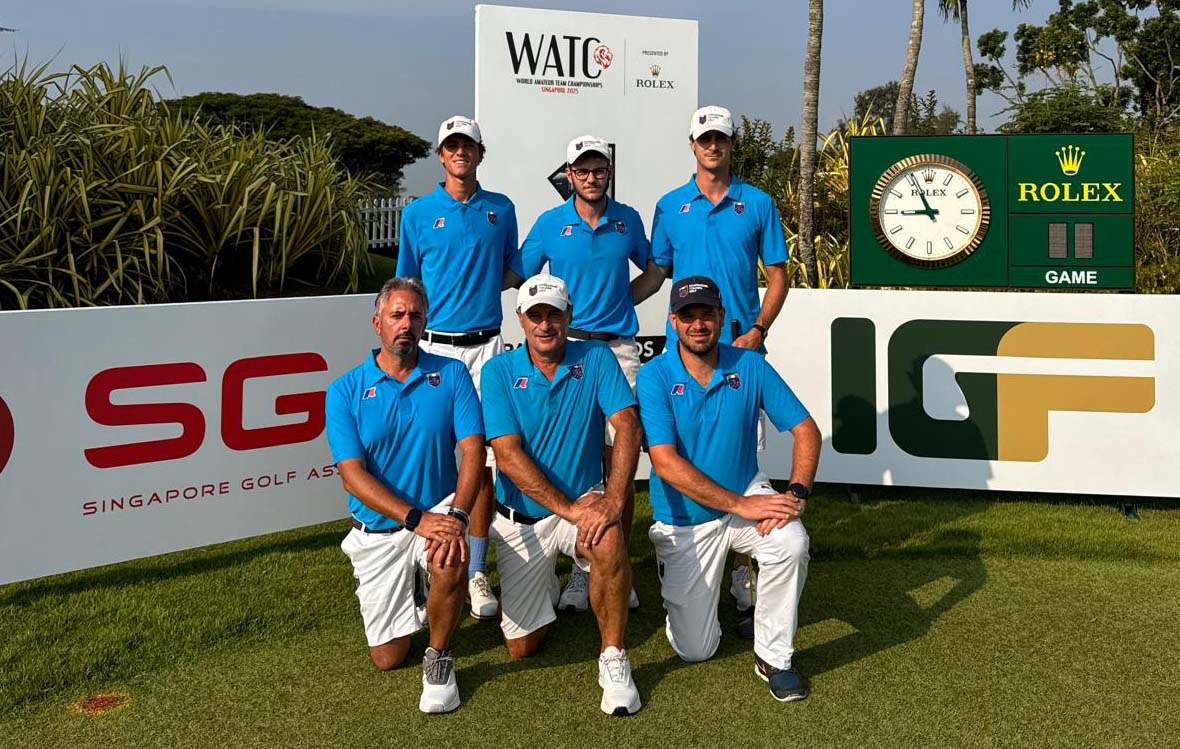 Il team azzurro