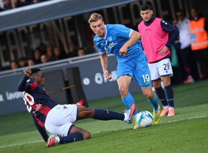 Bologna-Napoli, gli azzurri crollano