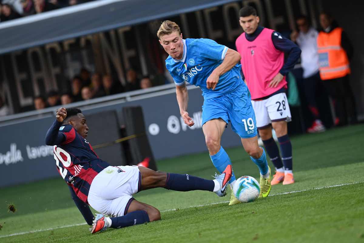 Bologna-Napoli, gli azzurri crollano