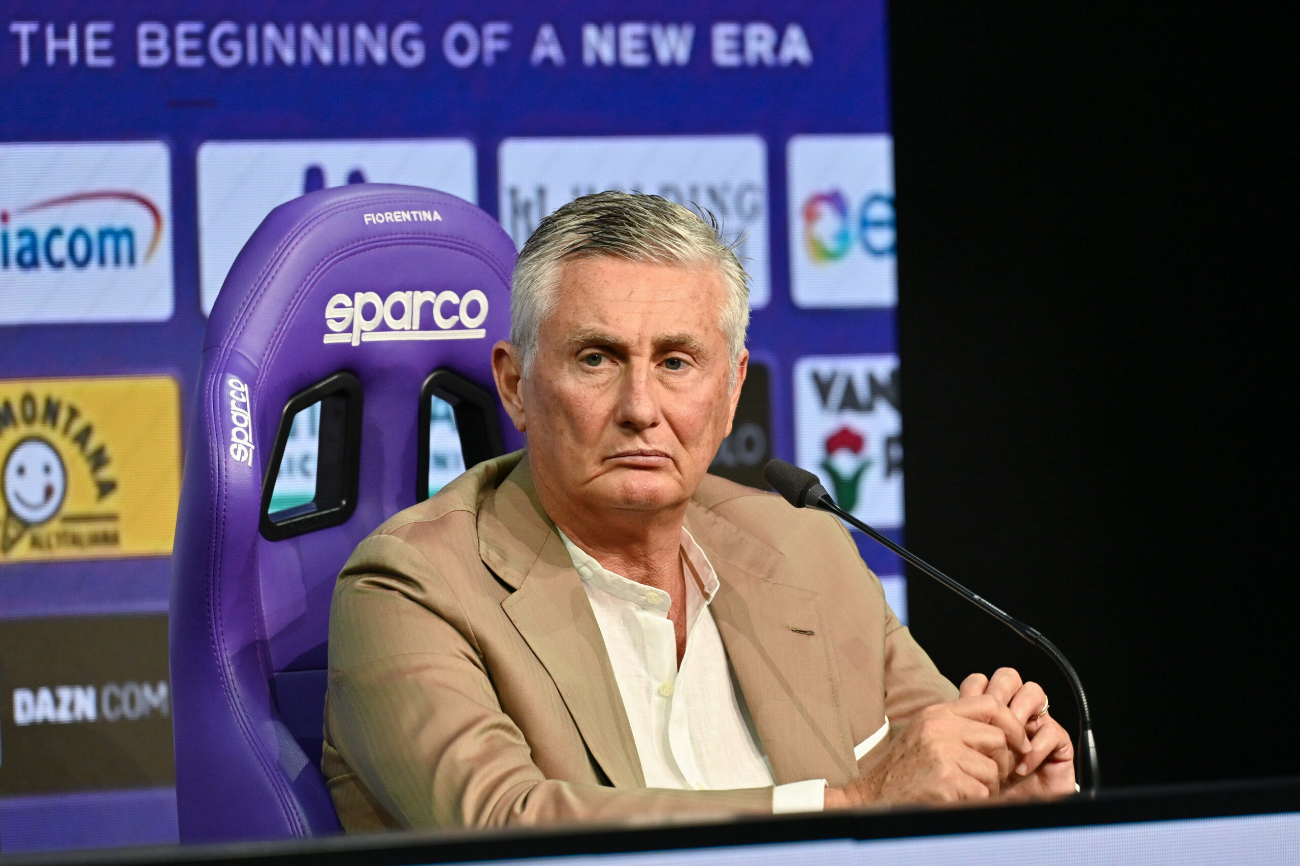 Other Presentation of ACF Fiorentina's new head coach Raffaele Palladino